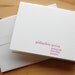 I love you, letterpressed card