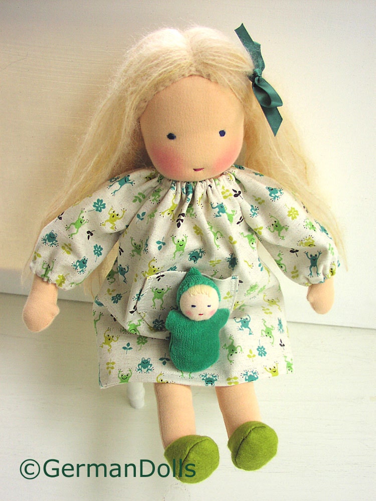 Sunny, a 15 inch Waldorf inspired Doll, Waldorf toy