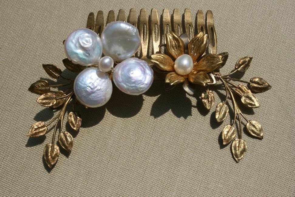 anais vintage bridal hair comb