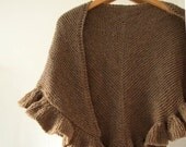 Half Price - Ruffled Edge Shawl