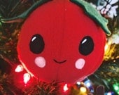 Christmas Ornament Pattern, Ornament Sewing Pattern - Snowman Reindeer and Holly Berry - DIY