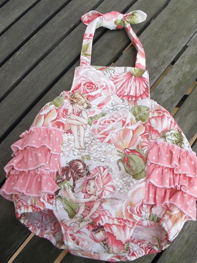 Baby Bubble Romper PDF Pattern Ruffled Sunsuit Sewing Pattern PDF