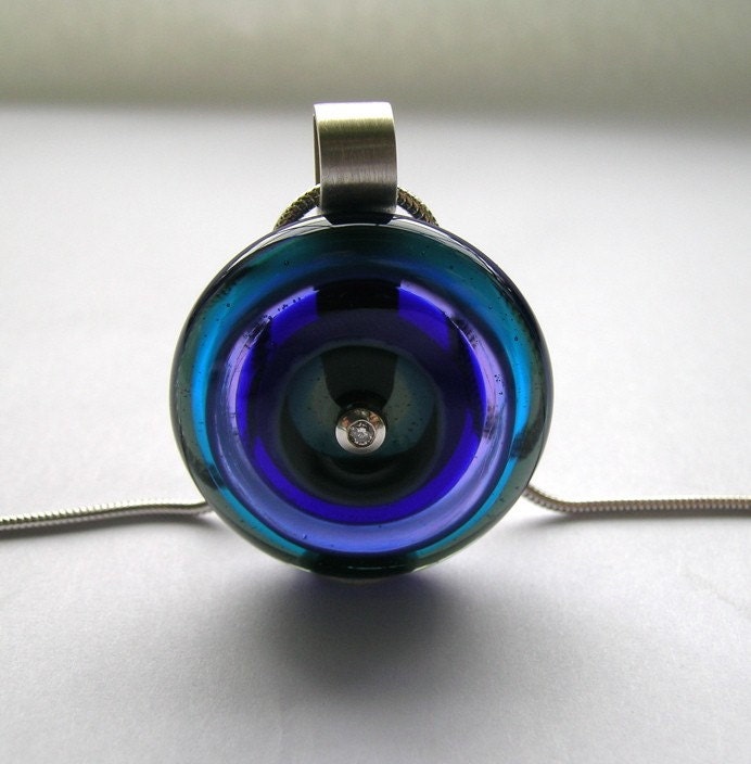 Diamond Bullseye Pendant 