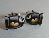 bowser's canon impedes - super mario 3 cufflinks