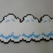 every cloud has a pixellated lining (number 3) - 8 bit cloud art