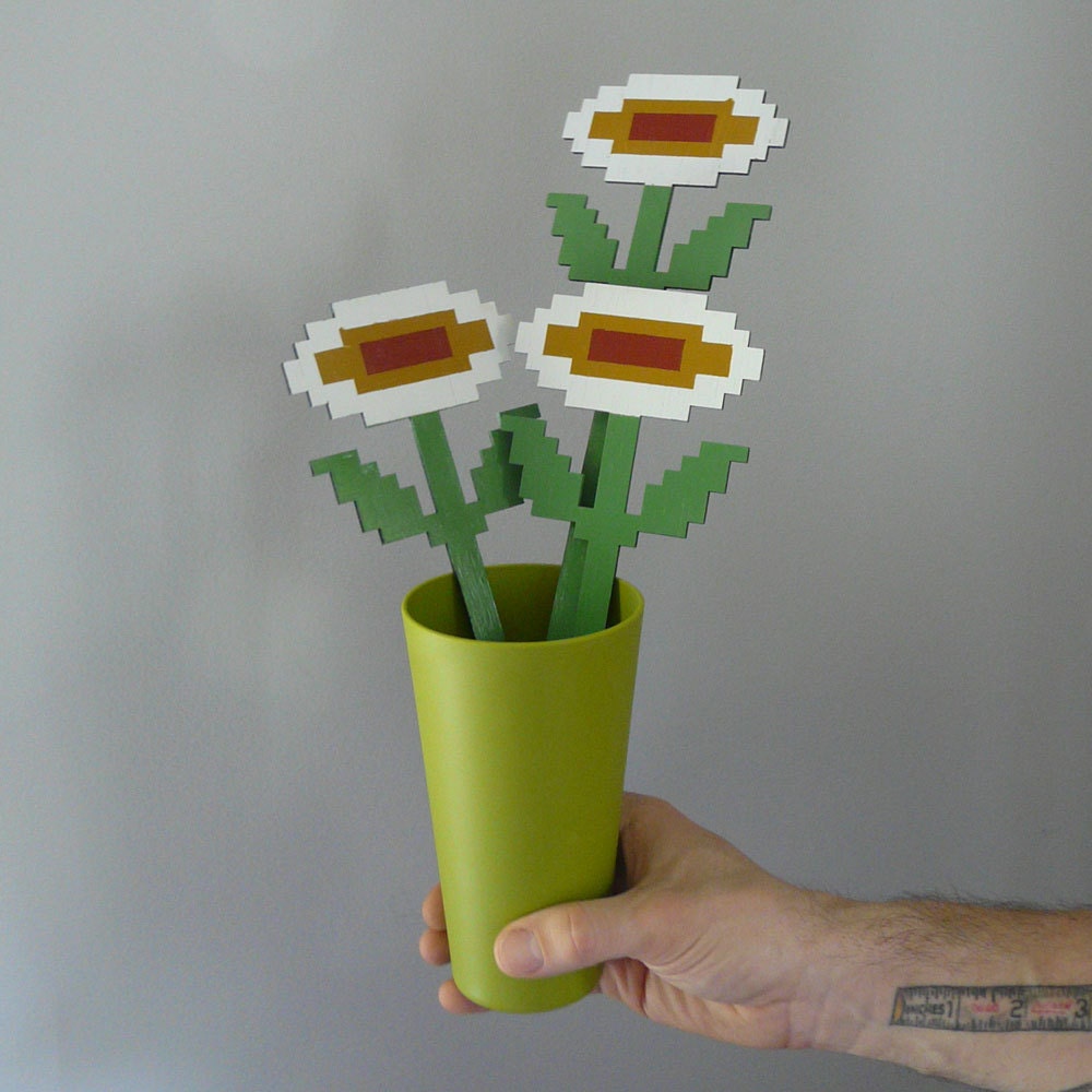 pseuderanthemum incendia (fire flower) - bouquet of three