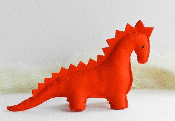 Handmade Dinosaur Pattern - pdf Instructions - Immediate Download