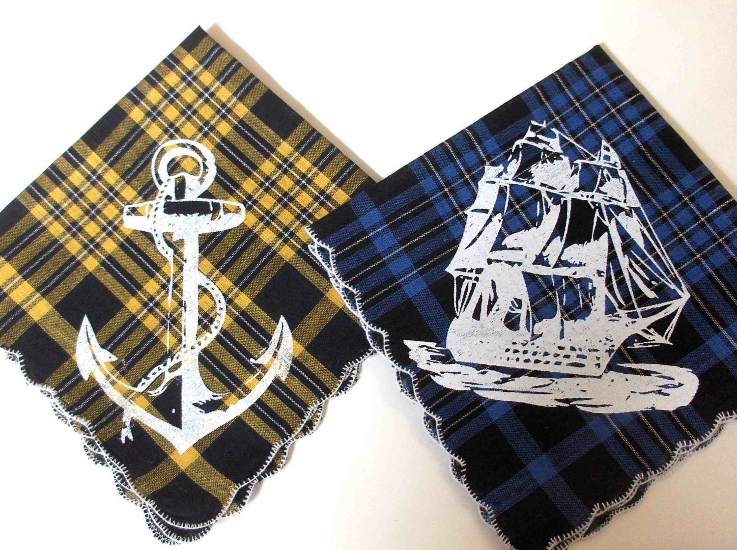 vintage Inspired handkerchief - Set of 2