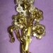 Lovely Vintage Rhinestone Floral Bouquet Brooch