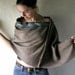 Ecru Merino Poncho