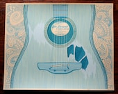 SALE - Glen Hansard and Guitar Heroes at the Metropolitan Museum of Art - Limited Edition Silkscreened GIgposter - SOLD OUT