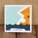 I'm Sorry - Hand Printed Silkscreen Greeting Card / Note Card - Blank Inside - Sympathy, Sorrow