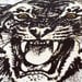 Easy Tiger - 16 x 20 Hand Printed Silkscreen Poster Art Print - Hero Design Studio