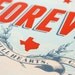 Texas Forever - Friday Night Lights Inspired Hand Printed Silkscreen 16 x 20 Art Print - Hero Design Studio