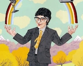 SALE - - OVER 25 % OFF - Ira Glass - Giclee - Print