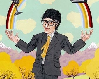 SALE - - OVER 25 % OFF - Ira Glass - Giclee - Print