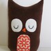 Owl Snuggly pillow
