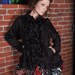 Glamarita RUFFLED COAT Custom Made All Sizes Available