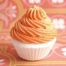cupcake bath fizzie - white tea ginger