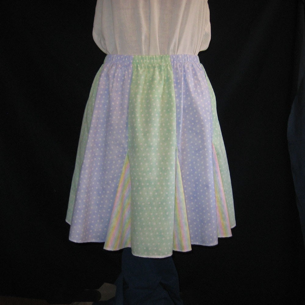 Rainbow skirt 