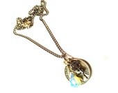 Custom St Christopher Tribute Silver Necklace FREE SHIP USA