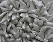 Succulent - Porcelain Micro Tile Wall Sculpture Art Decor Porcelain Contemporary Ceramic