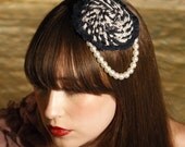 I Love Factory Boudoir Queen Collaboration for Fall Runway Show 2010 Girl with the Pearl Fascinator