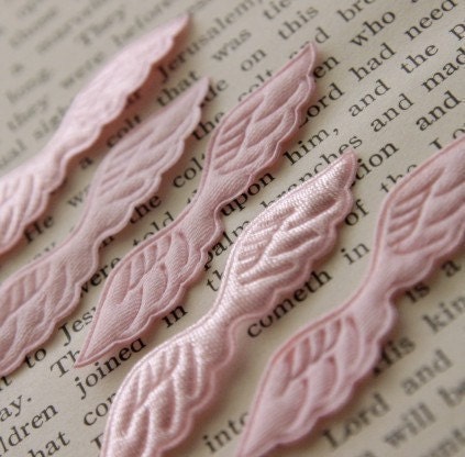 PINK Teensy Angel Wings