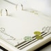 Modern Baby Memory Book (Whimsy Nature Design, Ocean Cover 9.25 x 9.5)