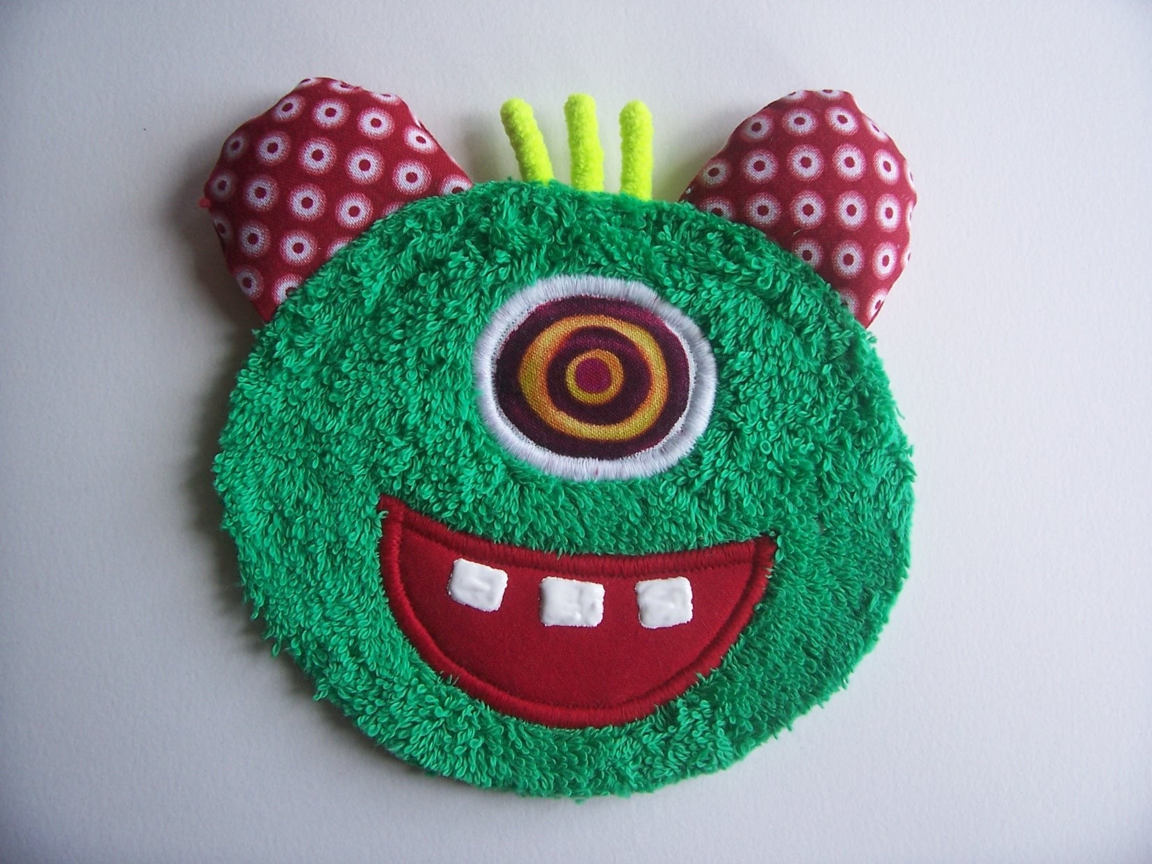 Goofy Green Monster Patch