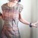 iheartfink Sale - Lost in Music - iheartfink Handmade Hand Printed Raw Artistic Long Top