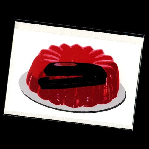 Blank Card - The Office - Red Jello Stapler