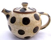 Polka Dot Teapot - made to order