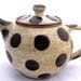 Polka Dot Teapot - made to order