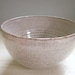 white cereal bowl soup bowl ice cream bowl stoneware ceramic pottery - ready to ship