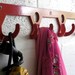 Wauli Coat Rack Six place red-PC