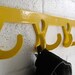 Wauli Coat Rack Six place Yellow-PC