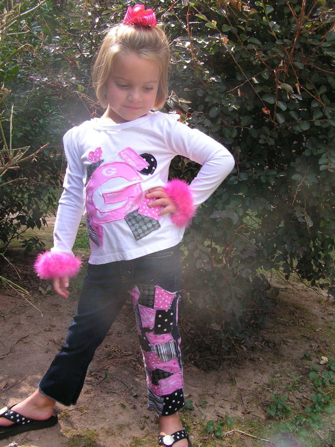 Custom Boutique Football 2pc set sz 2 3 4 5 6  7 8 Etsykids