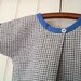 Pure and simple tunic dress - eco vintage pure linen - made to order