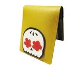 Muerto ) Badge Style // Money Clip // Bifold Wallet