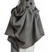 SteamPunk Gray Black Victorian Rockability Skirt