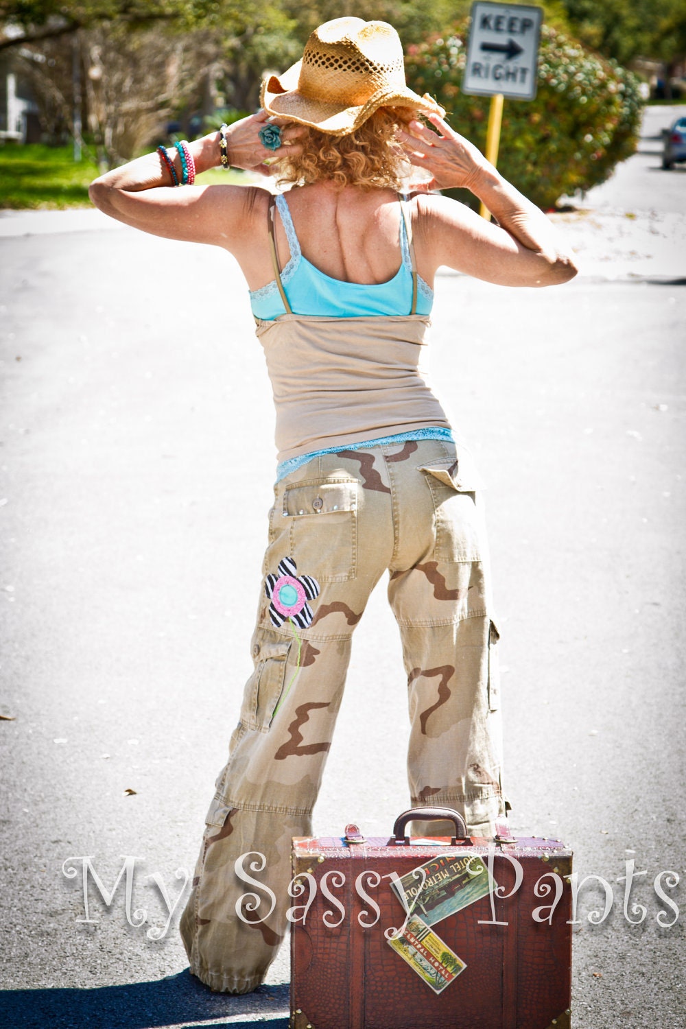 Camo Pants, Applique, NEW design, Heart, Crown, Flower, CUSTOM, Cargo Pants, Bermuda, Capri