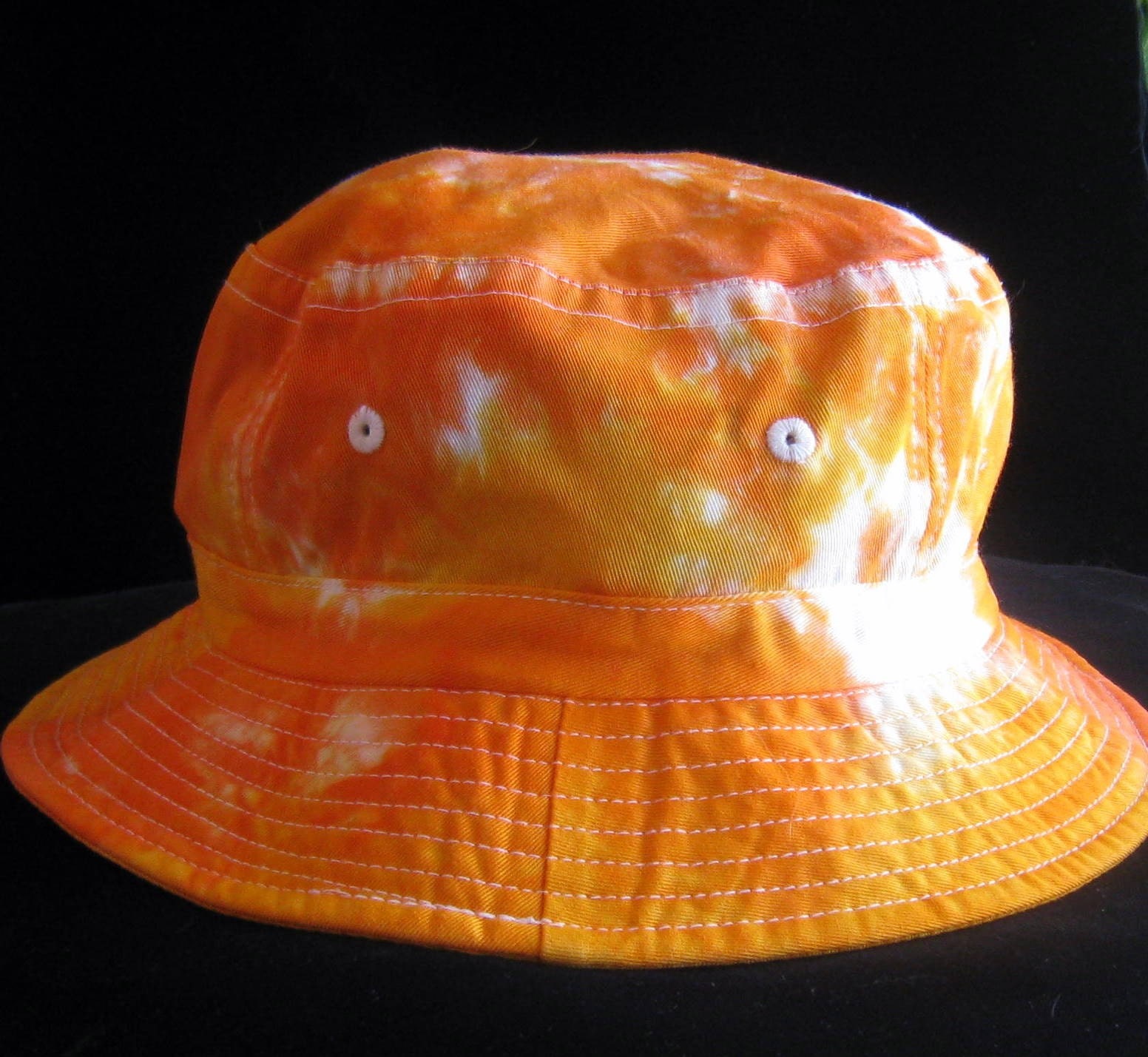 Orange Dreamsicle Tye Dye Hat Youth