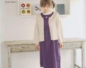 LAYERED ONEPIECE DRESS - Japanese Pattern Book