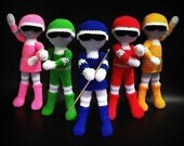 Superhero Team - Amigurumi PDF - Crochet Pattern