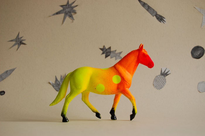ombré horse