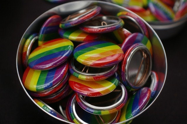 Batch of 20 Pride Buttons 1 inch