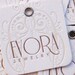 Tags - LETTERPRESS - Custom for gifts, jam jars, business packaging - Set of 100 - Custom Designed for You by Invited Ink