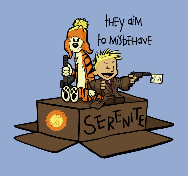 Malvin and Hobbes  print v2