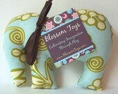 Zoo Creatures Rattle - Blossom Bud Breeze Elephant